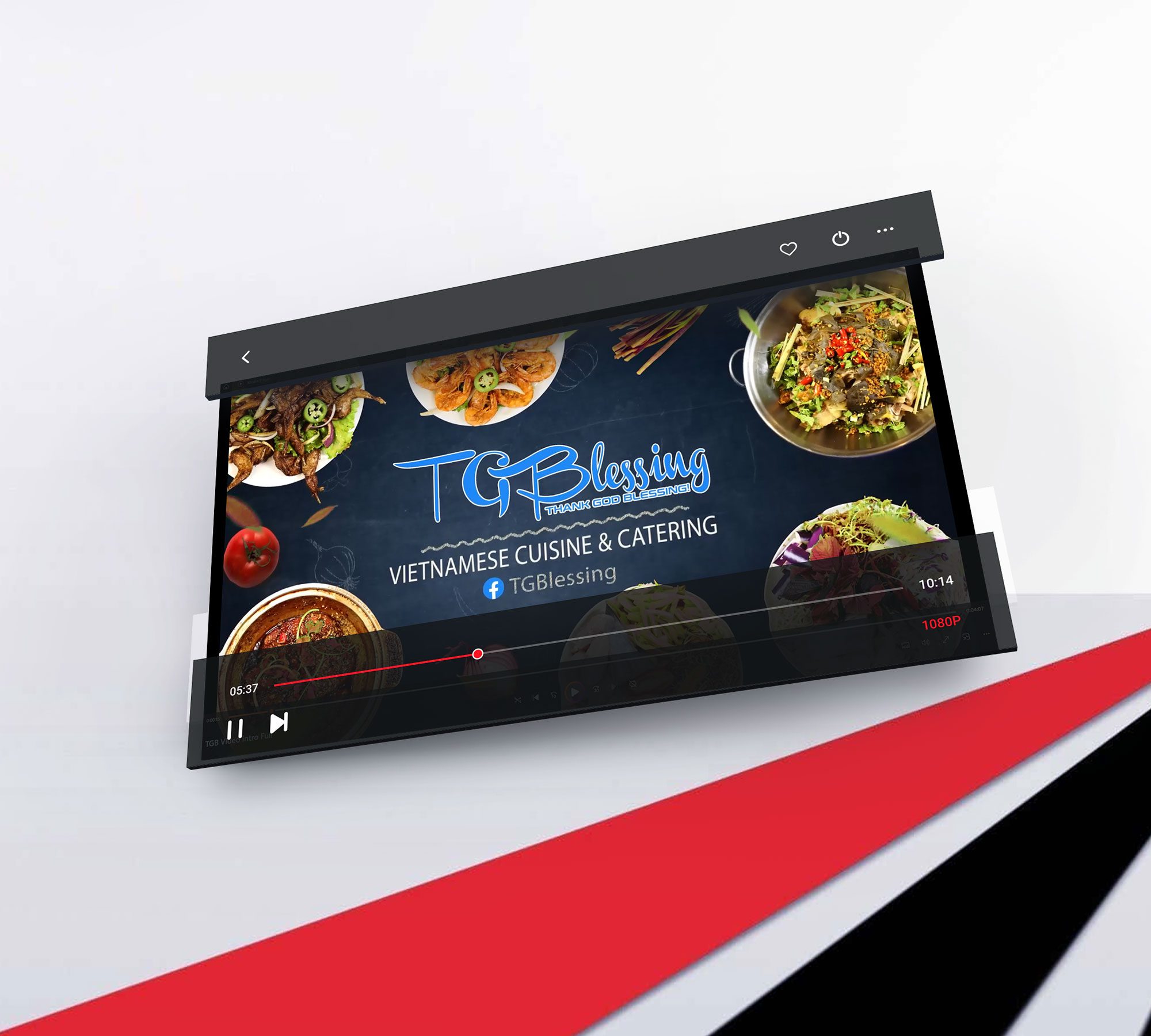 Project: TGB Blessing Food Photography & Intro Video